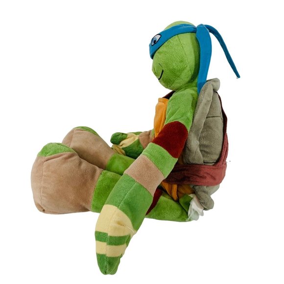 Nickelodeon Teenage Mutant Ninja Turtles Pillow Buddy Leonardo 24" Plush XL - Picture 5 of 10